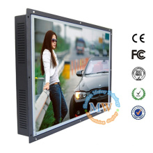 Open frame 20 inch HDMI LCD monitor with touch screen USB port and RS232 optional